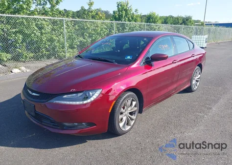 2015 Chrysler 200 S from USA, damaged, VIN 1C3CCCDG9FN656601